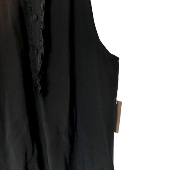 NWT Rory Beca Womens Size Small 100% Silk Sleeveless High-Neck Mini Shift Dress - Picture 3 of 4